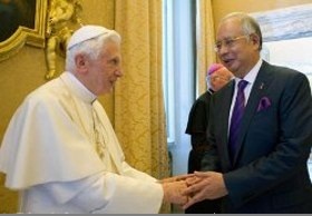 Malaysian Prime Minister's visit to the Pope launches diplomatic relations